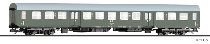 Tillig 12609 - TT - Personenwagen 2. Kl., DR, Ep. IV - Wagen 2
